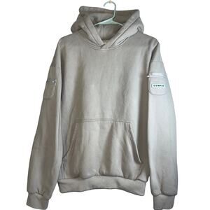 193 Comfrt Oversized Hoodie Beige Size M